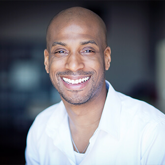 man smiling